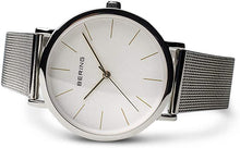 Load image into Gallery viewer, BERING Time | Women&#39;s Slim Watch 13436-001 | 36MM Case | Classic Collection | Stainless Steel Strap | Scratch-Resistant Sapphire Crystal | Minimalistic - Designed in Denmark
