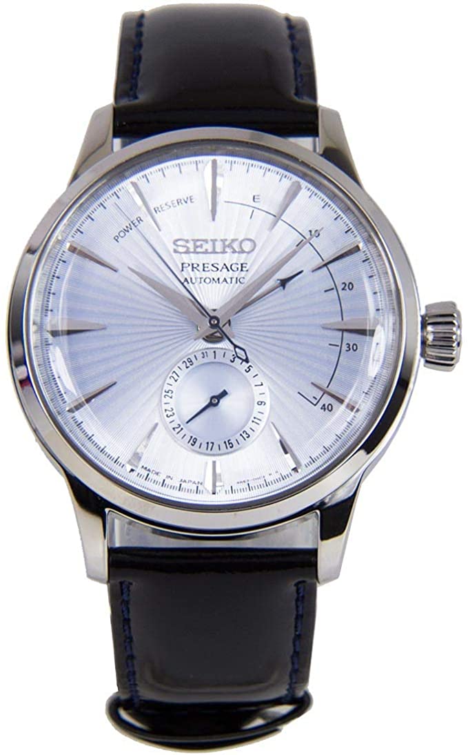 Seiko SSA343 Presage Men's Watch Black 40.5mm Stainless Steel