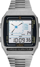 Load image into Gallery viewer, Timex 32.5 mm Q LCA Timex Reissue Digital LCA Stainless Steel
