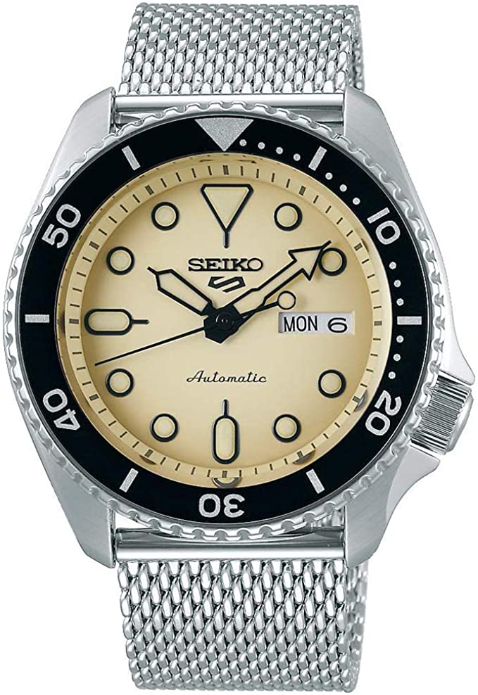 Seiko SRPD67 Seiko 5 Sports Men's Watch Silver-Tone 42.5mm Stainless Steel