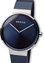 Load image into Gallery viewer, BERING Time | Unisex Slim Watch 14539-307 | 39MM Case | Classic Collection | Stainless Steel Strap | Scratch-Resistant Sapphire Crystal | Minimalistic - Designed in Denmark
