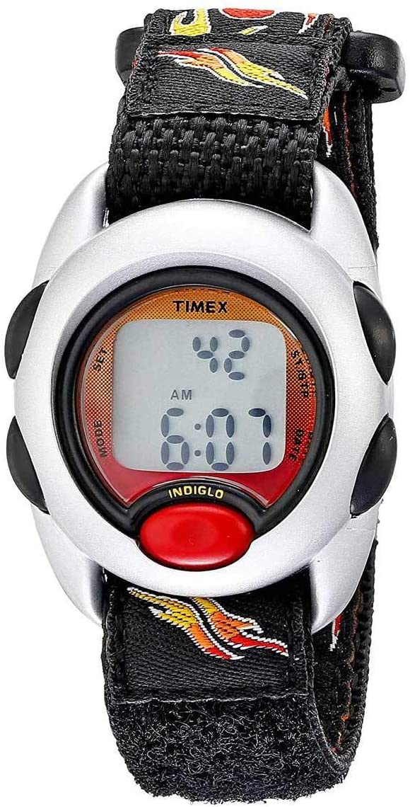 Timex Kid's Digital Nylon Band Watch - Flames