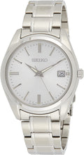 Load image into Gallery viewer, Seiko Men&#39;s Essentials Japanese Quartz With Stainless Steel Strap, Silver (Model: SUR307)
