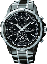 Load image into Gallery viewer, Seiko Men&#39;s SSC143 Stainless Steel Solar Watch with Link Bracelet
