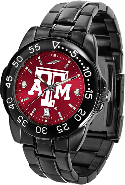 SunTime Texas A&M Aggies Fantom Sport AnoChrome Men's Team Logo Watch
