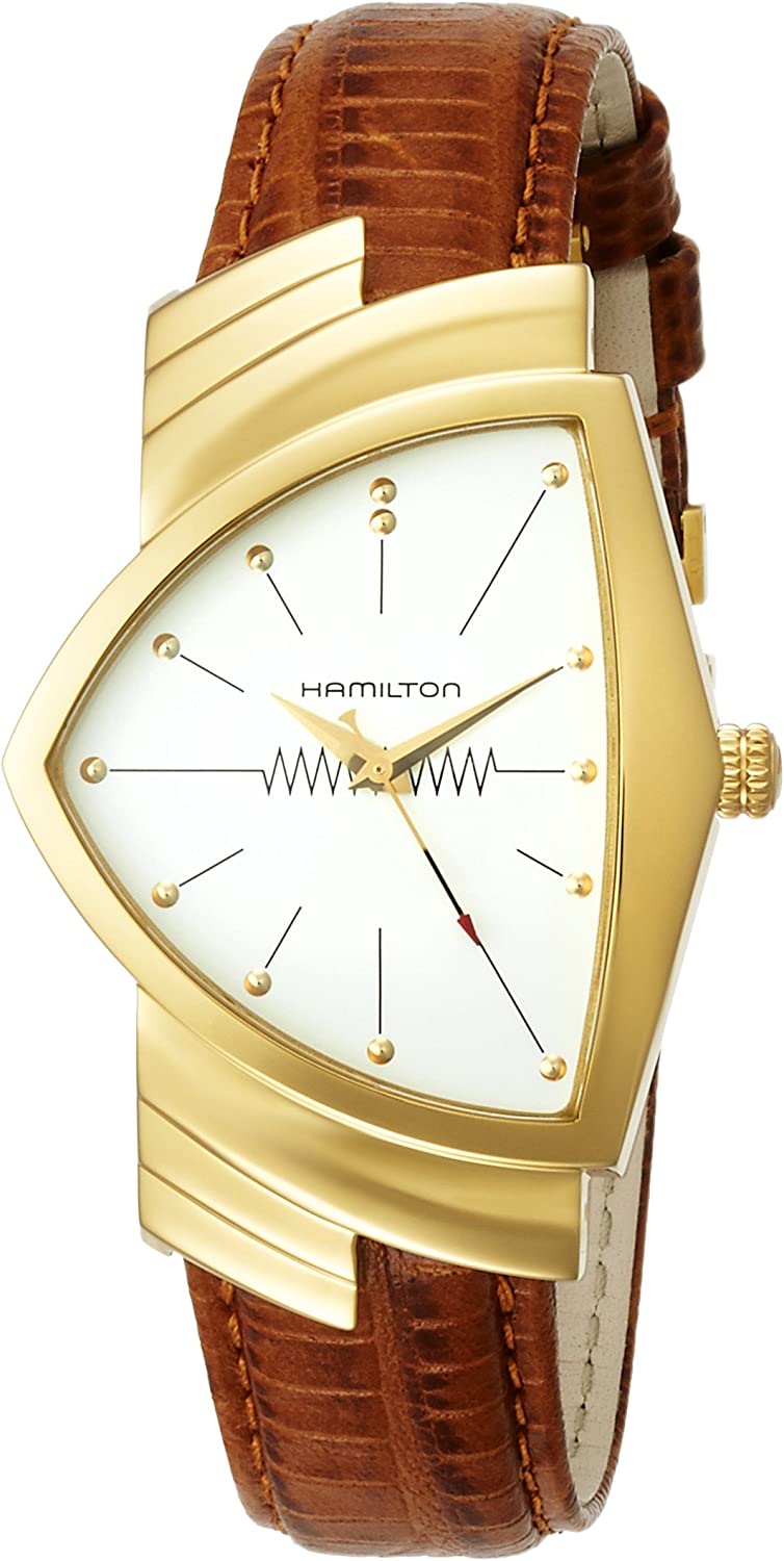 Hamilton Ventura Asymmetric White Dial Men's Watch H24301511