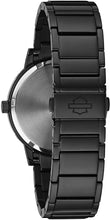 Load image into Gallery viewer, Harley-Davidson Mens Metallic Flames Stainless Watch 78A121 by Bulova
