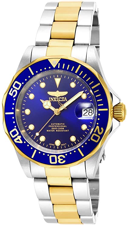 Invicta Men's 17042 Pro Diver Analog Display Japanese Automatic Two Tone Watch