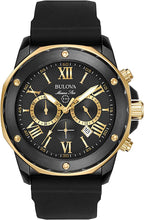 Load image into Gallery viewer, BULOVA 98B278 Men&#39;s Marine Star Chronograph Stainless Steel Quartz Dress Watch
