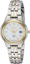Load image into Gallery viewer, Seiko Women&#39;s SUT222 Ladies Dress Solar-Powered Two-Tone Stainless Steel Watch
