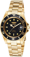 Load image into Gallery viewer, Invicta Men&#39;s Pro Diver 40mm Gold Tone Stainless Steel Automatic Watch with Coin Edge Bezel, Gold/Black (Model: 8929OB)
