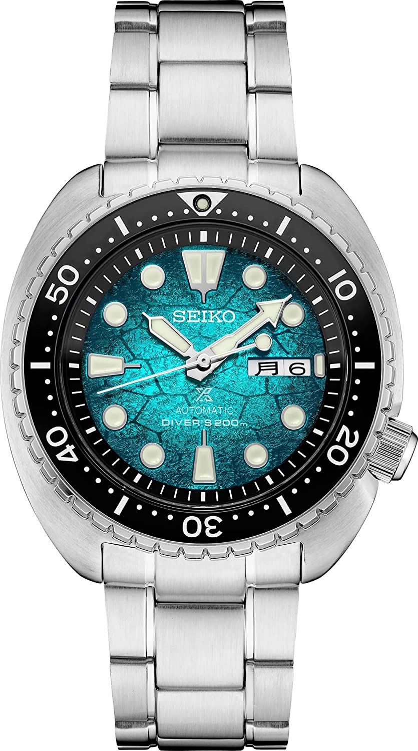 Seiko Prospex US Special Edition Ocean Conservation Turtle Diver 200m Automatic Turquoise Dial Watch SRPH57