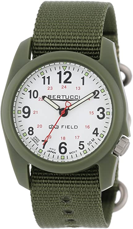 Bertucci Men's 11019 Durable Poly Resin Field Watch