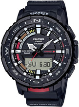Load image into Gallery viewer, Casio Men&#39;s Pro Trek Quartz Sport Watch with Resin Strap, Black, 22.5 (Model: PRT-B70-1CR)

