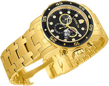 Load image into Gallery viewer, Invicta Men&#39;s Pro Diver Scuba 48mm Gold Tone Stainless Steel Chronograph Quartz Watch, Gold/Black (Model: 0072)
