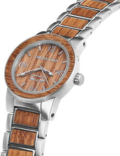 Load image into Gallery viewer, Original Grain Wood Wrist Watch | Brewmaster Collection 42MM Analog Watch | Wood and Stainless Steel Watch Band | Japanese Quartz Movement | German Oak Beer Barrel Wood
