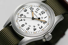 Load image into Gallery viewer, Hamilton Khaki Field Mechanical White Dial Men&#39;s Watch H69439411
