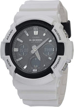 Load image into Gallery viewer, Casio Men&#39;s G-Shock Japanese Quartz Watch with Resin Strap, White, 29 (Model: GAS-100B-7ACR)
