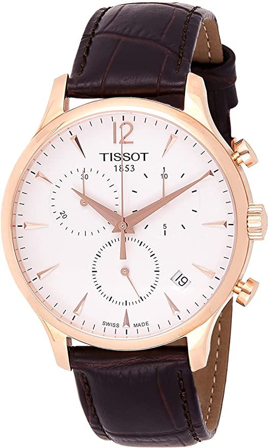 Tissot Analog White Dial Men's Watch - T0636173603700