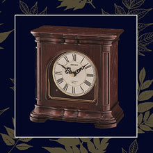 Load image into Gallery viewer, SEIKO Traditional Musical Desk/Table Clock - 7.55 in. Wide
