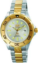 Load image into Gallery viewer, Invicta Men&#39;s Pro Diver Steel and Gold Tone Stainless Steel Automatic Watch, Two Tone/Silver (Model: 3050)
