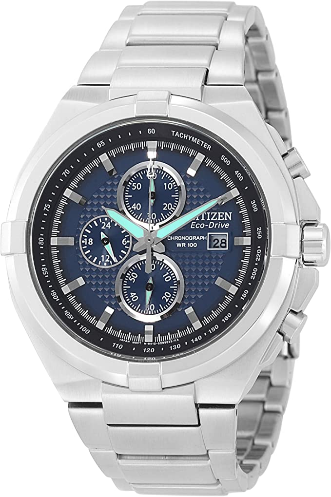 Citizen Men's CA0010-50L Eco Drive Stainless Steel Watch