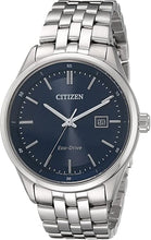 Load image into Gallery viewer, Citizen Men&#39;s Eco-Drive Stainless Steel Watch with Date, BM7251-53L
