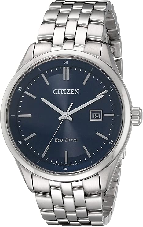 Citizen Men's Eco-Drive Stainless Steel Watch with Date, BM7251-53L
