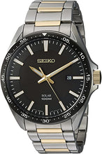 Load image into Gallery viewer, Seiko Men&#39;s Sport Watches Japanese-Quartz Stainless-Steel Strap, Silver, 19 (Model: SNE485)
