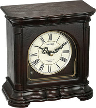 Load image into Gallery viewer, SEIKO Traditional Musical Desk/Table Clock - 7.55 in. Wide

