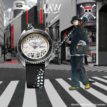Load image into Gallery viewer, Seiko 5 Sports One Piece Trafalgar D. Water Law Limited Edition SRPH63
